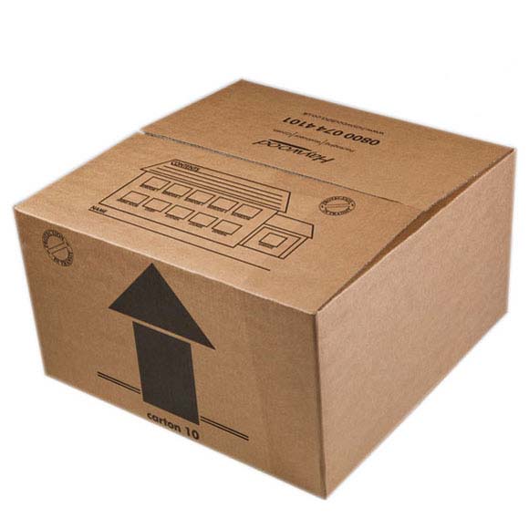 Small Double Wall Removal Cardboard Box