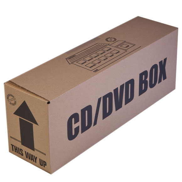 CD and DVD Storage Removal Boxes